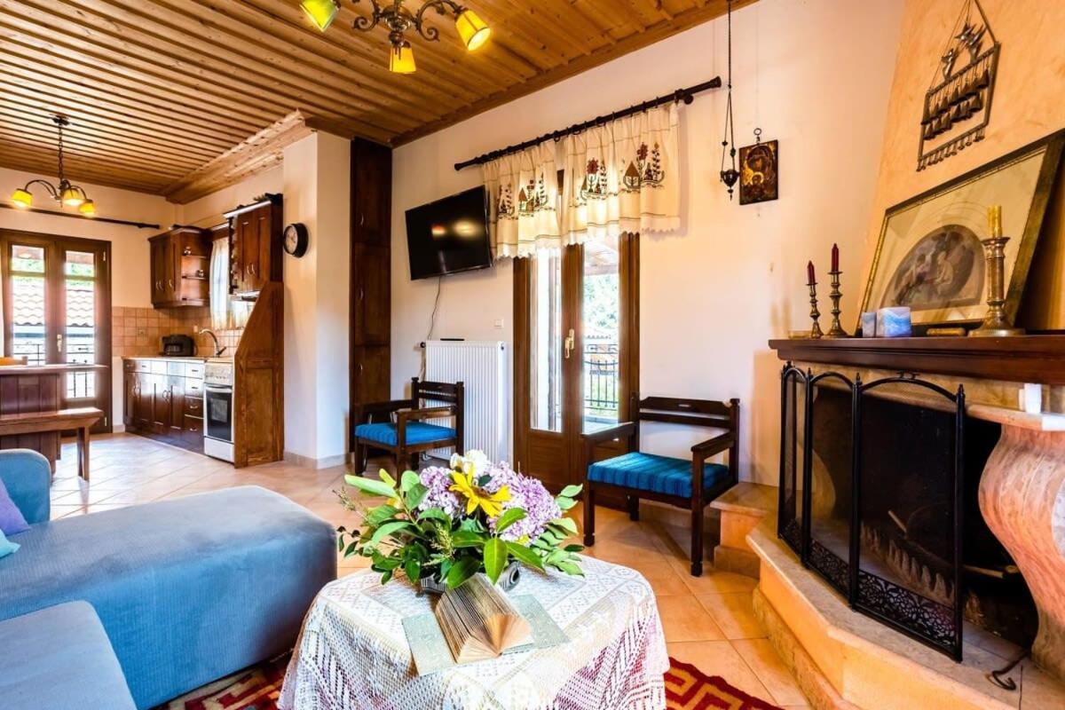 Stemnitsa Stone Residence - Comfy Mountain Getaway 外观 照片